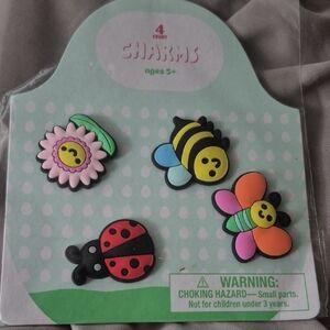 Colorful Insect and Flower Charms